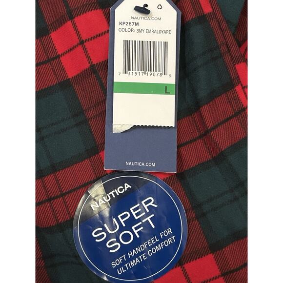 NWT Nautica Super Soft Flannel Pants Men's size L - Picture 3 of 6